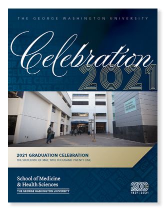 2021 MD Commencement Celebration program cover