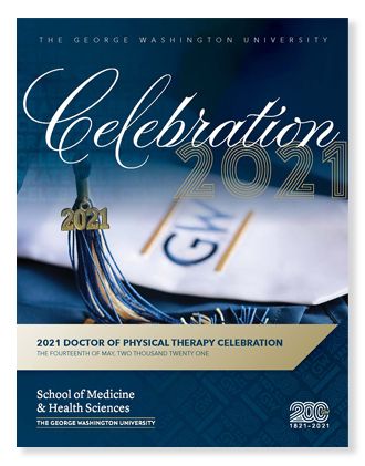 2021 Doctor of Physical Therapy Celebration Program Cover